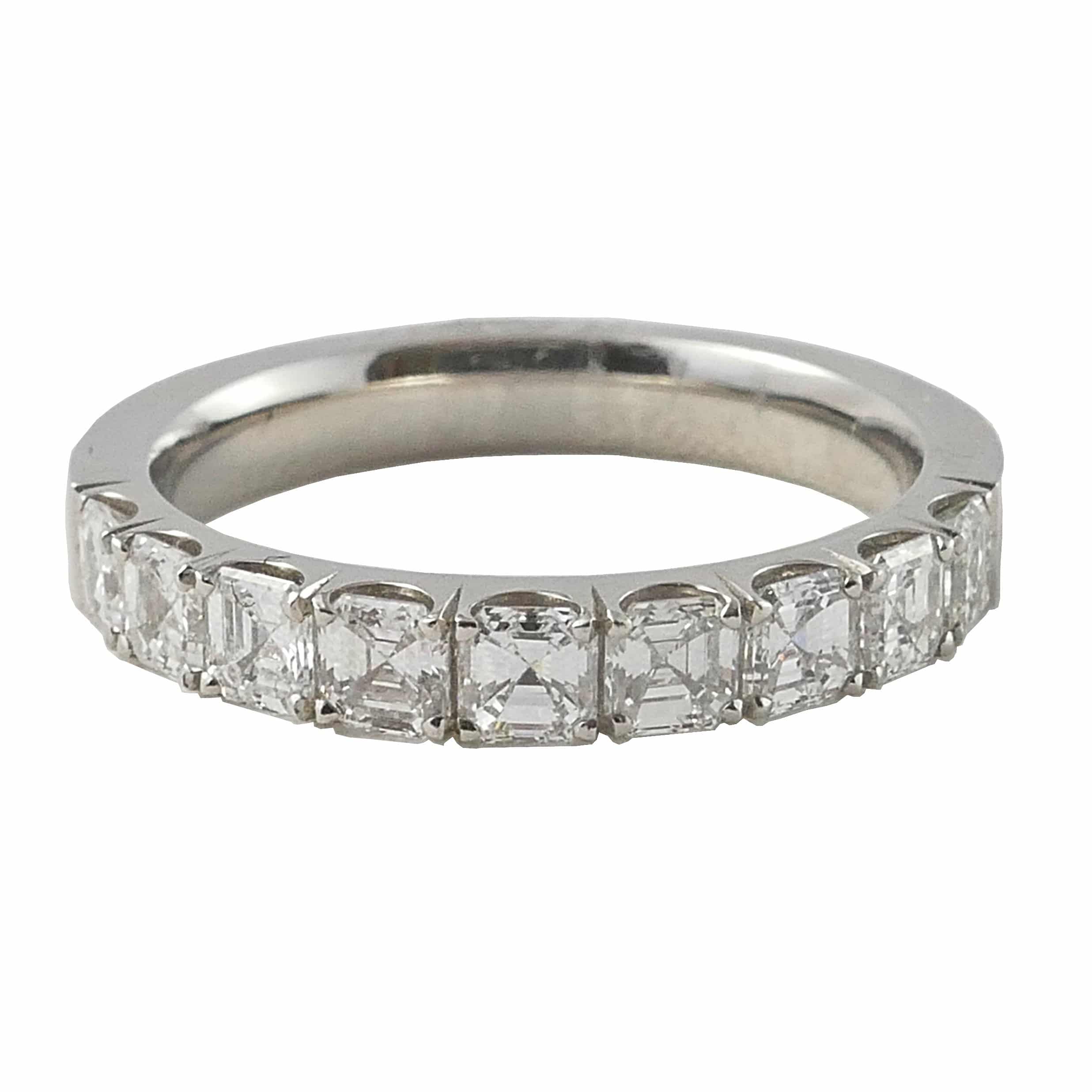 Platinum Princess Eternity Ring, 1.08cts