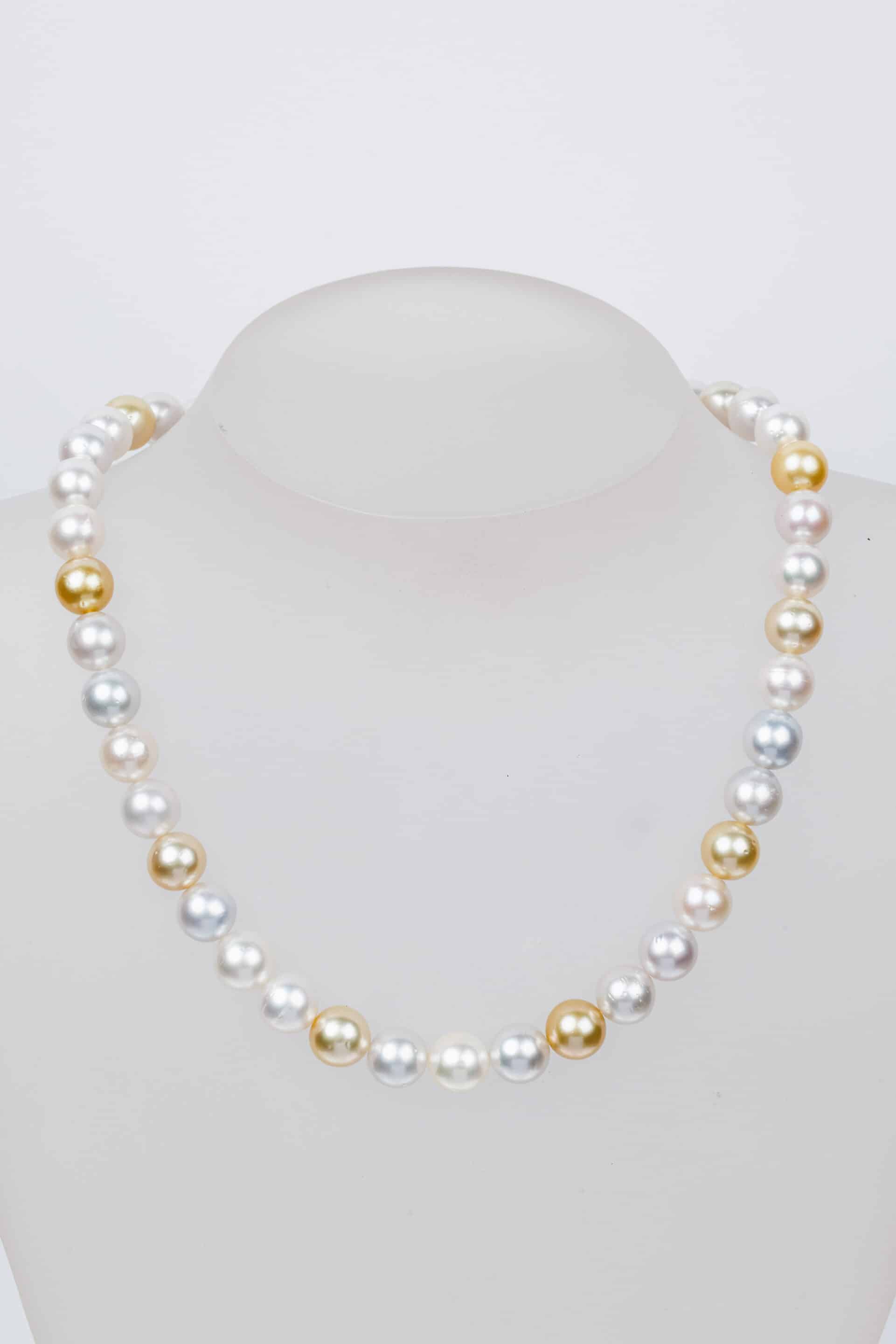18ct Yellow Gold South Sea Pearl Necklace